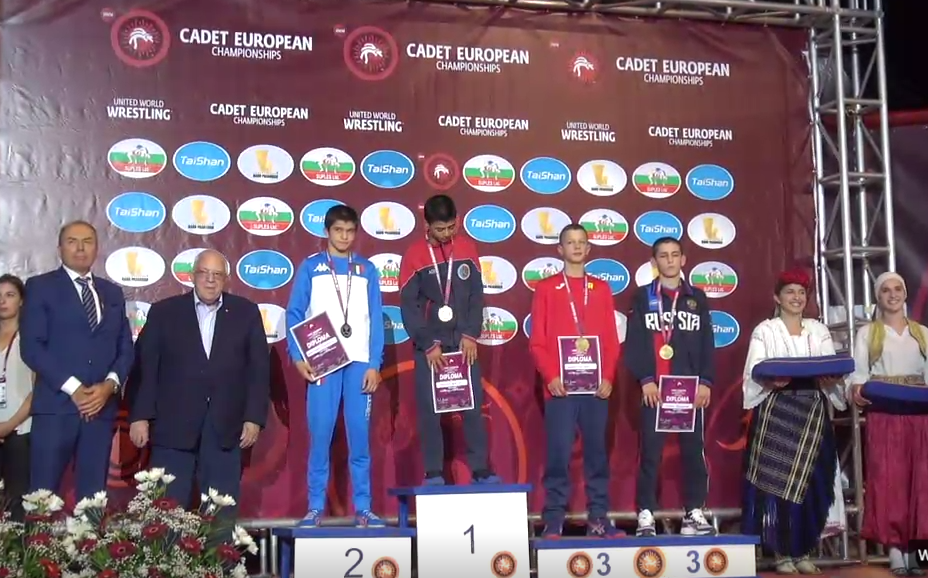 Eurocadetti:  Pramatarov chiude in argento, Italia a quota 3 medaglie