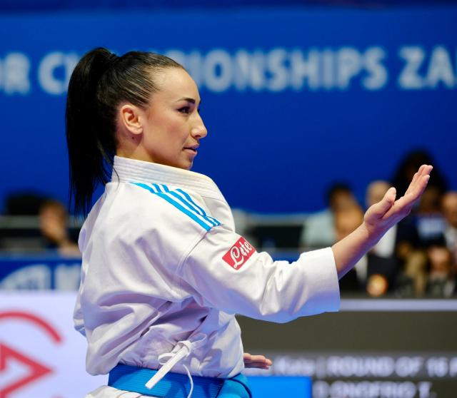 Terryana D'Onofrio agli Europei di karate 2024