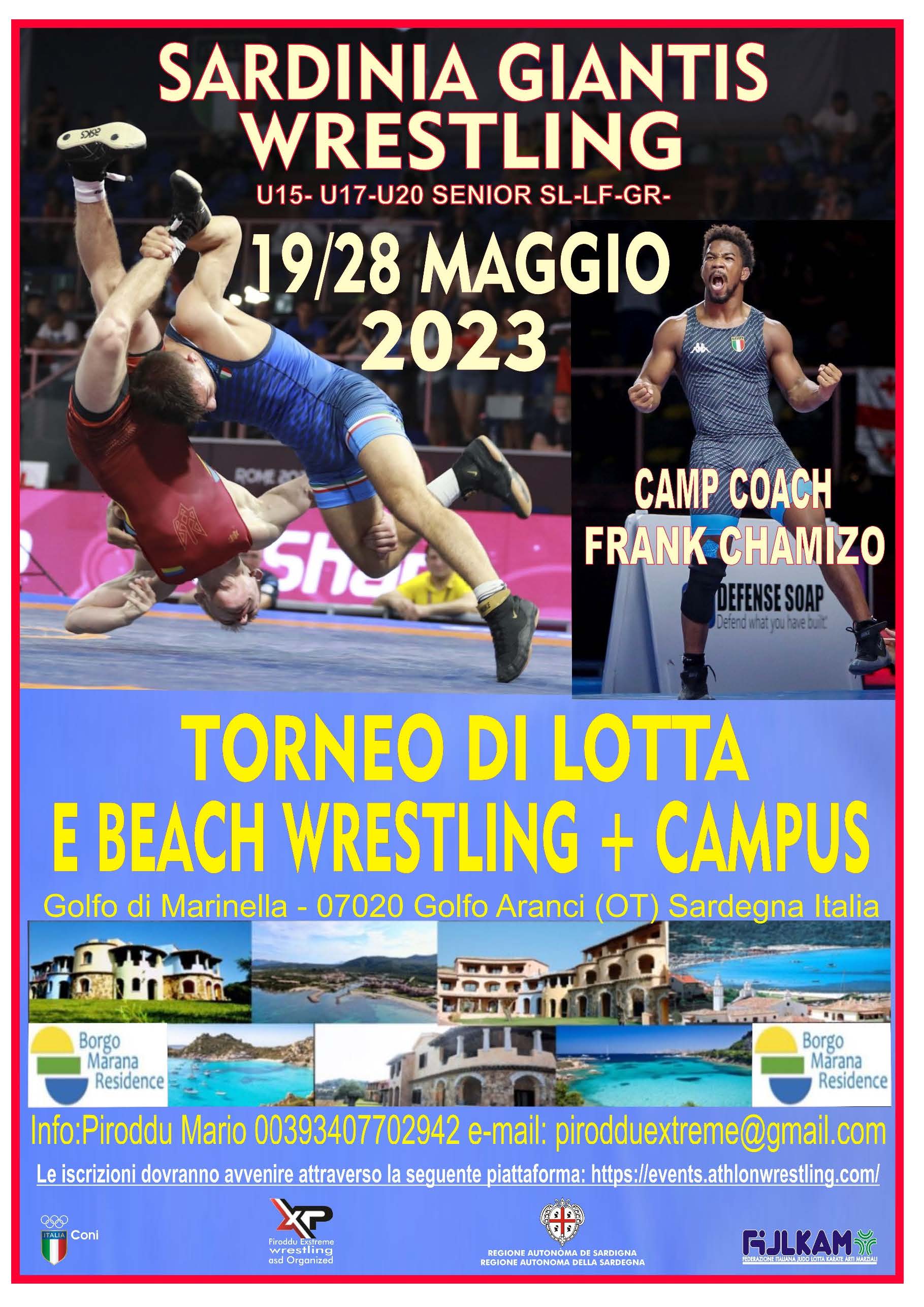SARDINIA WRESTLING TORNEO e CAMPUS Pagina 1
