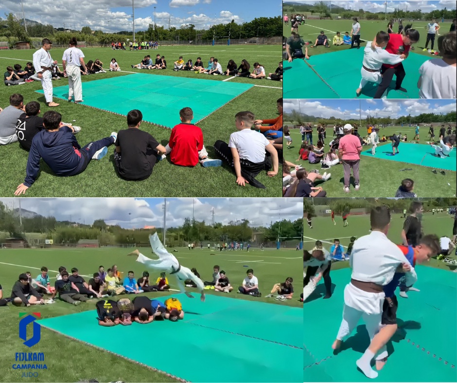 Il giorno 30 maggio si è tenuta la festa dello sport nel comune di Benevento, grazie all'organizzazione dell'istituto I.C. G. Moscati, preseduto dalla Prof. Giovanna Aquino e con il supporto del comitato regionale FIJLKAM settore JUDO rappresentato dal - 3