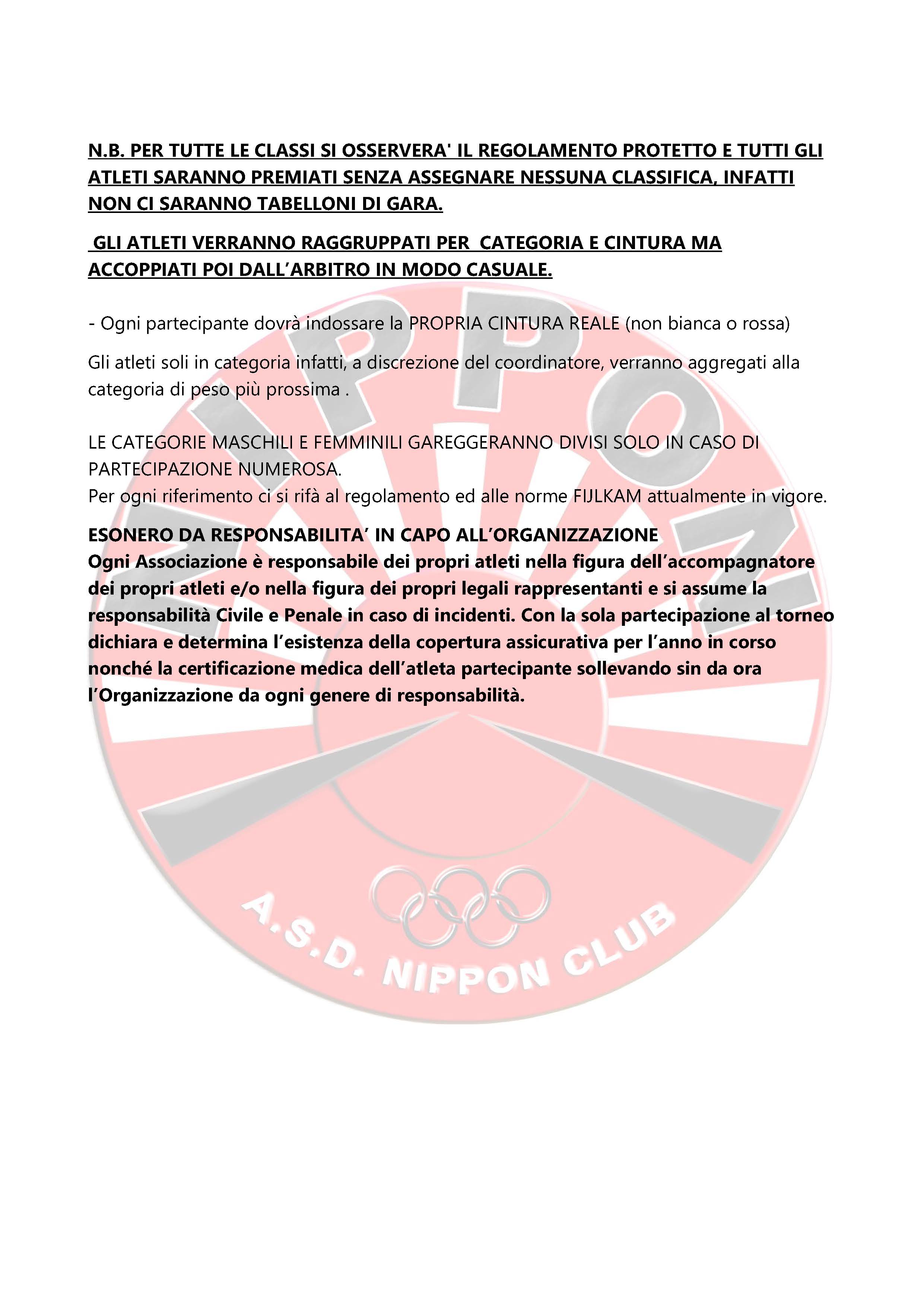 JUDO for PEACE 06 Aprile 2025 1 Pagina 3