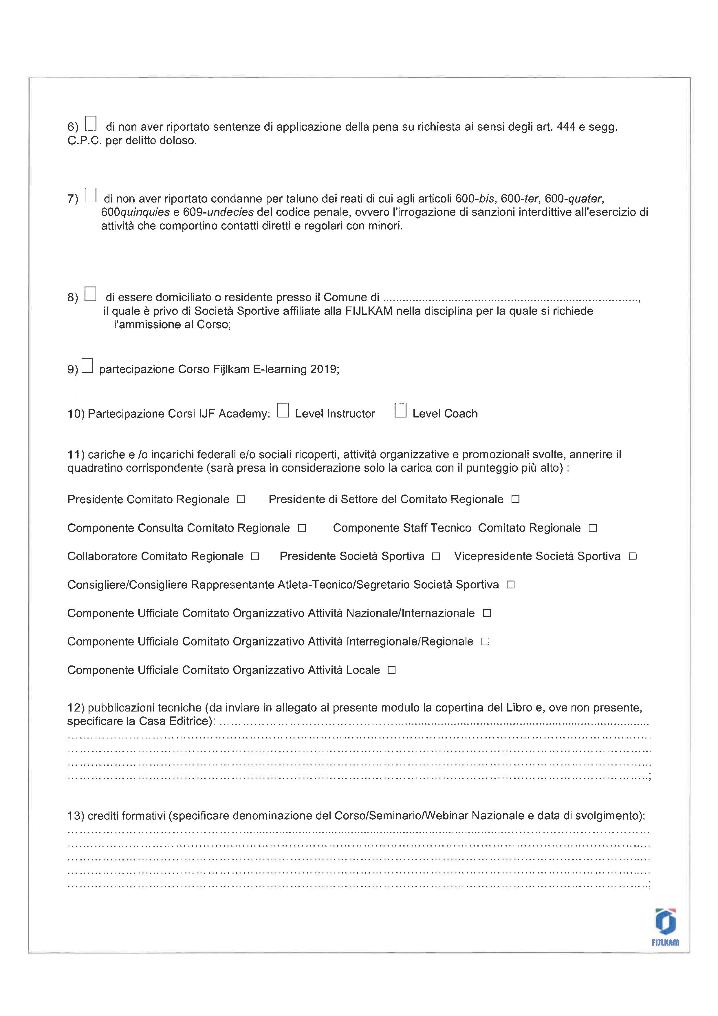 bando allenatore judo 2025 Pagina 5