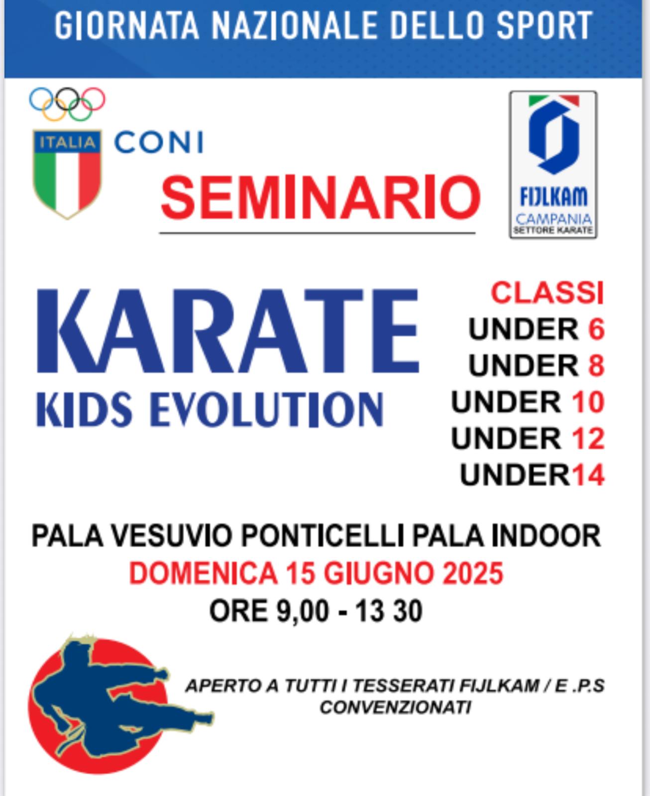 Seminario Karate kids evolution