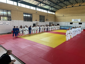 Grande successo per l'allenamento regionale di Judo in Campania  