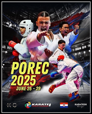 L’Italia brilla alla Youth League di Karate 2025: la Campania protagonista con gli U21! Porec (Croazia)