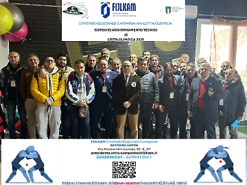 CORSO DI AGGIORNAMENTO per TECNICI DI LOTTA OLIMPICA 2025