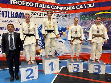 Podio trofeo Italia U18 Campania