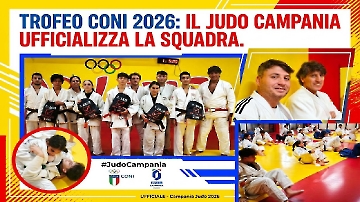 TROFEO CONI 2026: IL JUDO CAMPANIA UFFICIALIZZA LA SQUADRA