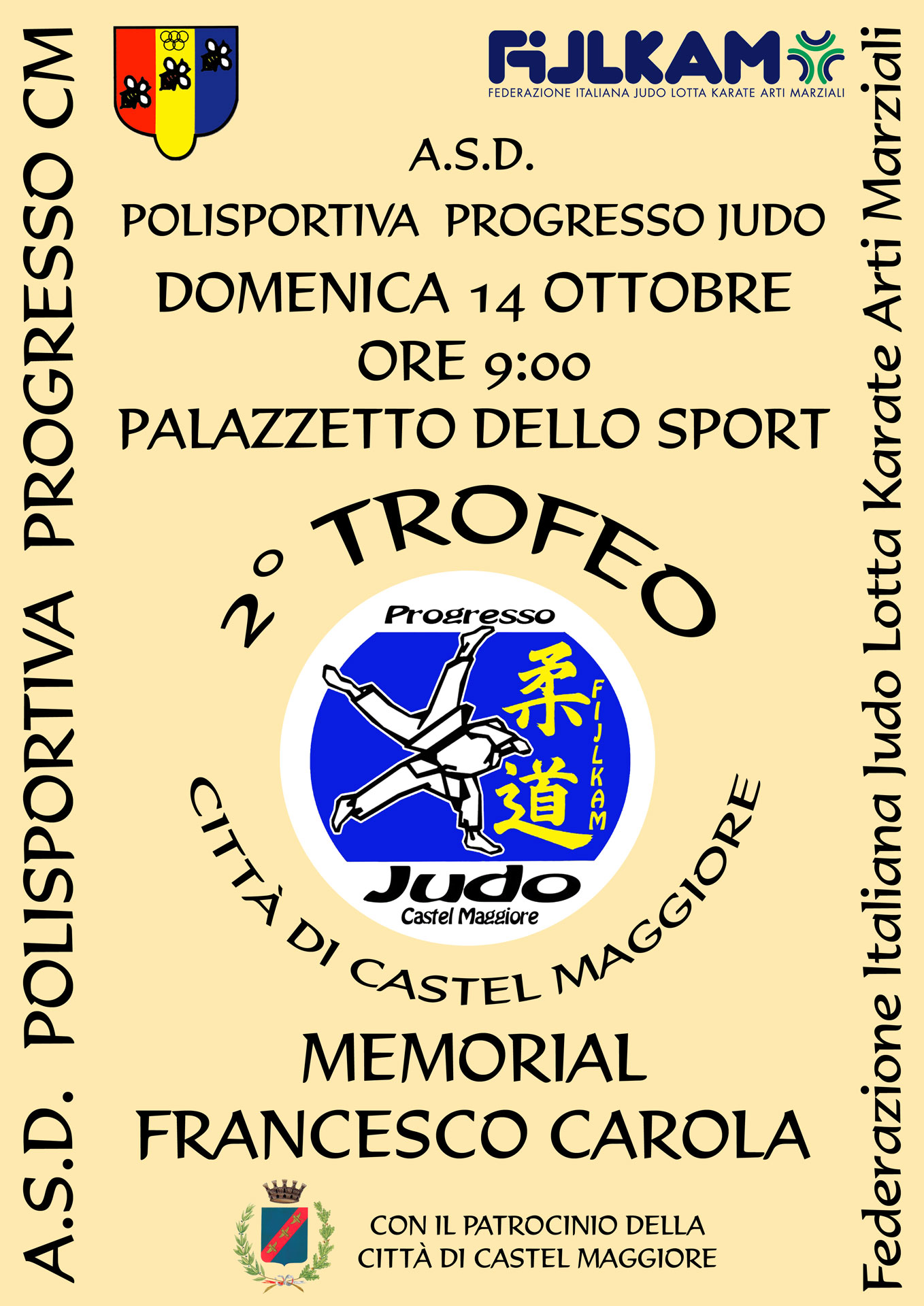 2° Trofeo Città di Castel Maggiore e Memorial F. Carola