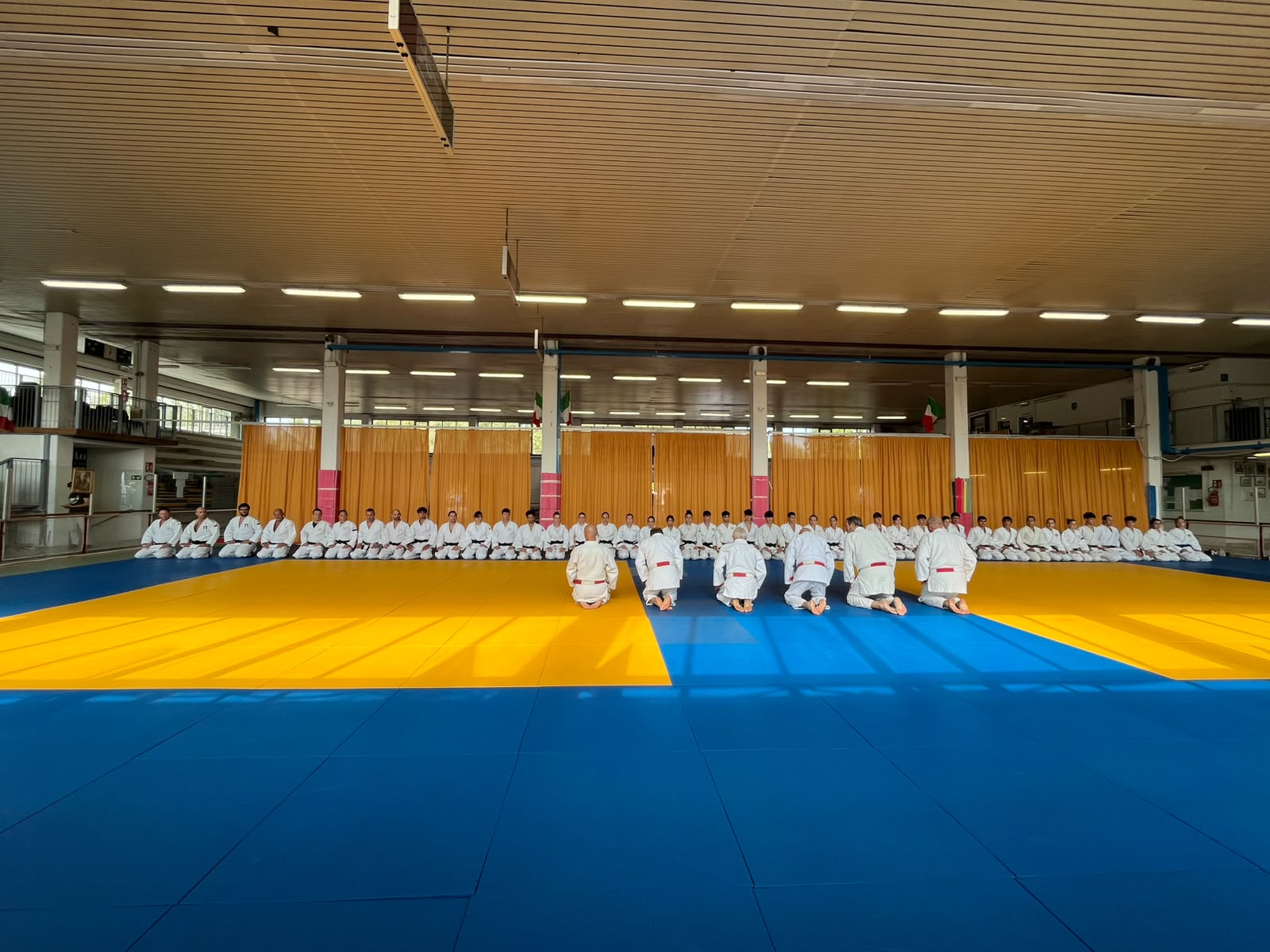 Allenamento nazionale kata Castel Maggiore judo foto gruppo 1