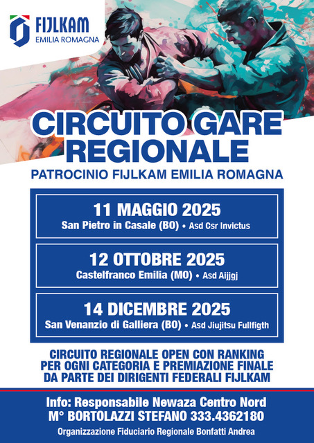 Calendario Regionale Jiu Jitsu 2025