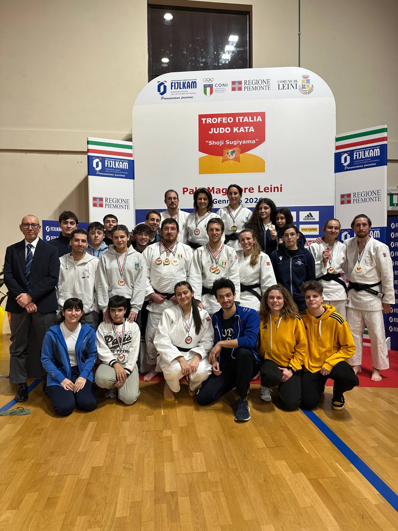 Foto squadra kata Leinì 1