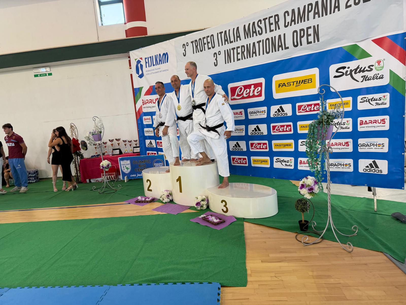 Trofeo Italia Master Salerno 2026 judo Daas