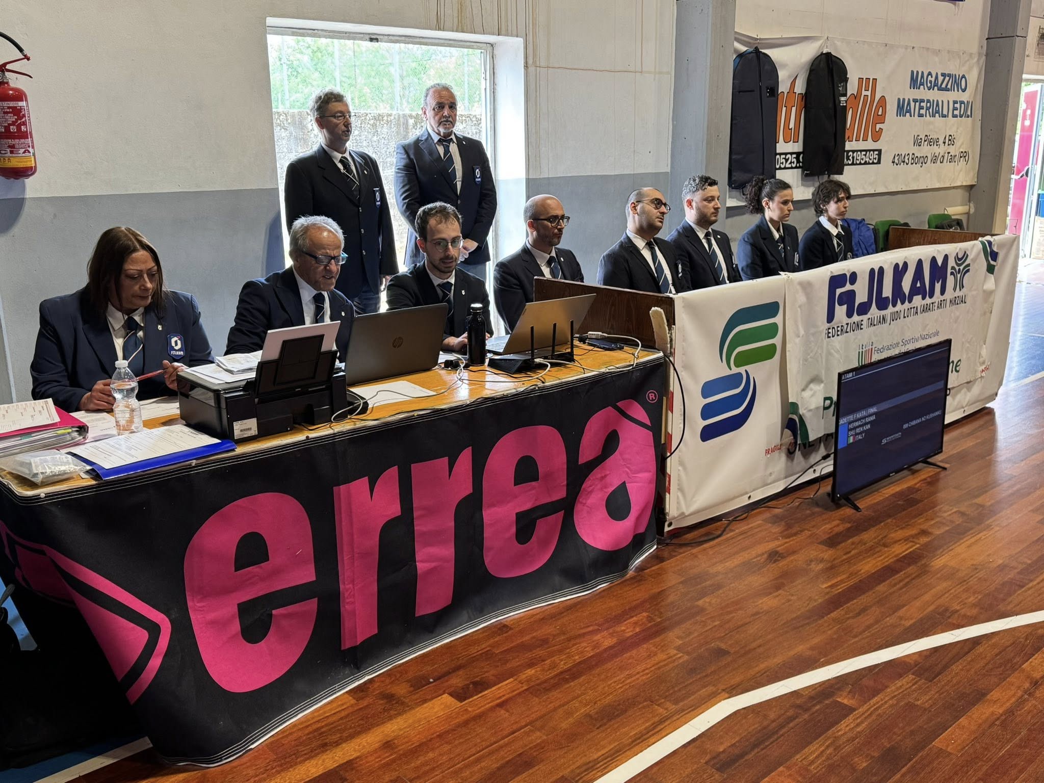Ufficiali di gara C.I. cadetti karate