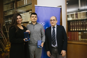 Il CONI premia Fabio Polo e Matteo Medves