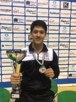 GHINAMI ALESSIO CAMPIONE U21 KARATE