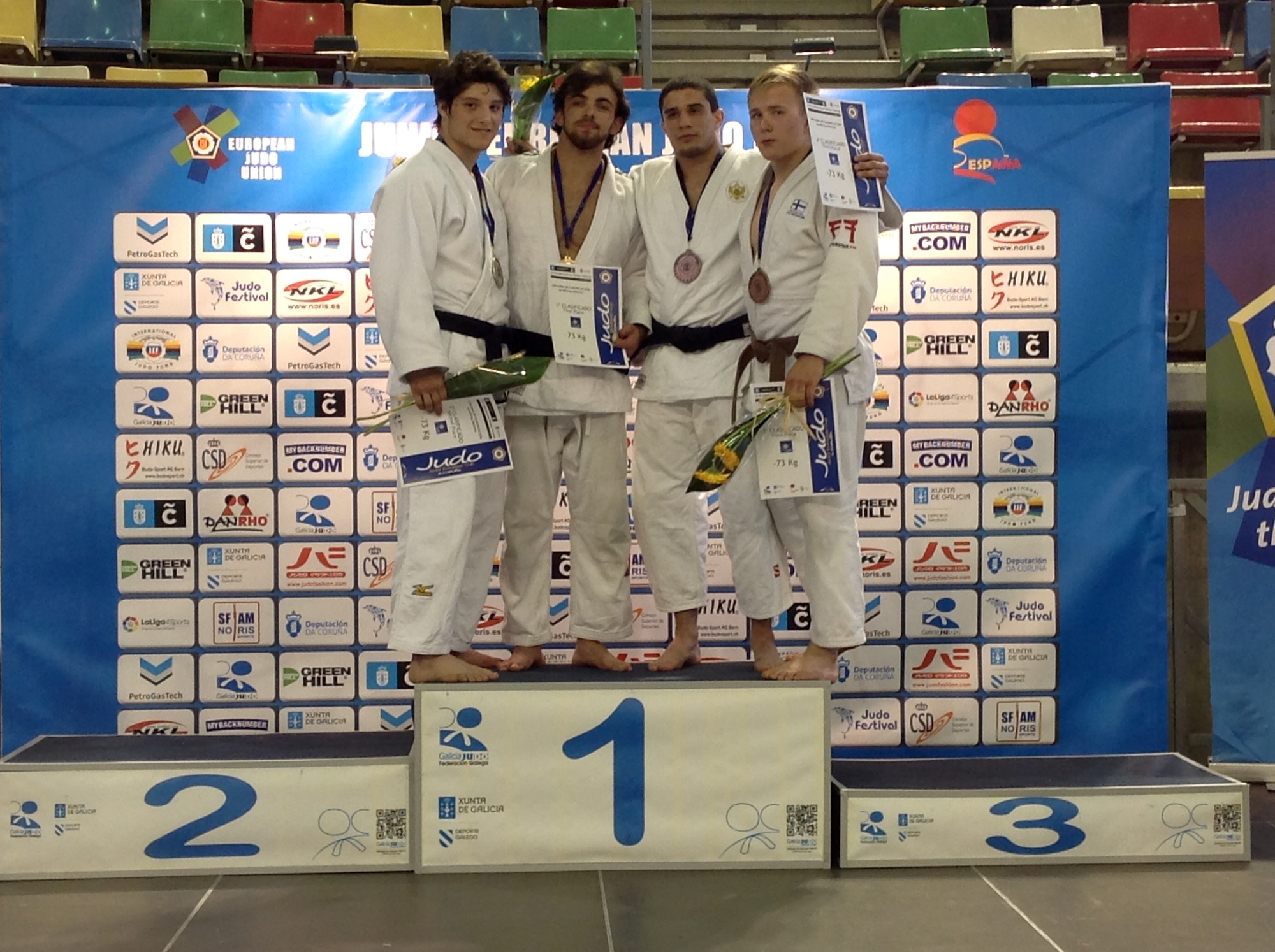 Oro, argento e bronzo italiani nell'European Cup Junior a La Coruna