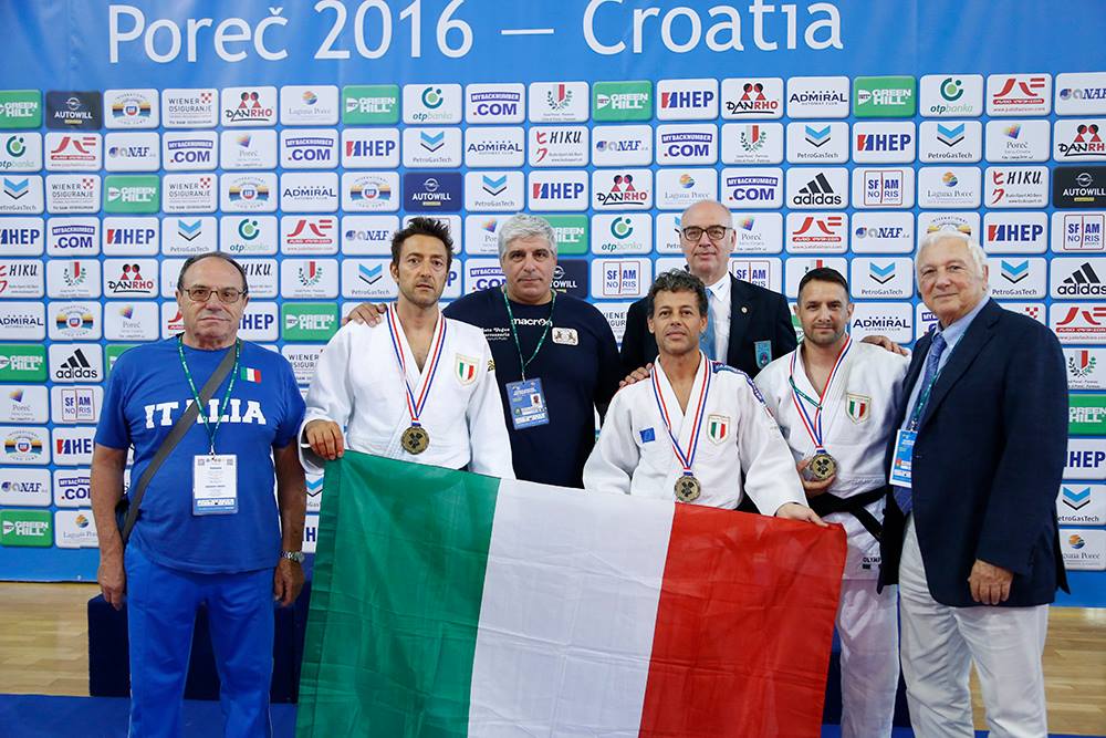 Bronzo a Porec per Murroni, Scozzi e Brocchieri