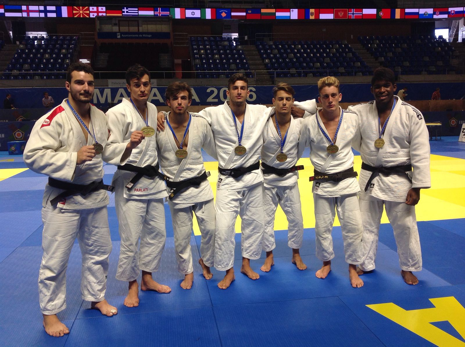 Bronzo a squadre degli azzurri agli Europei Juniores a Malaga