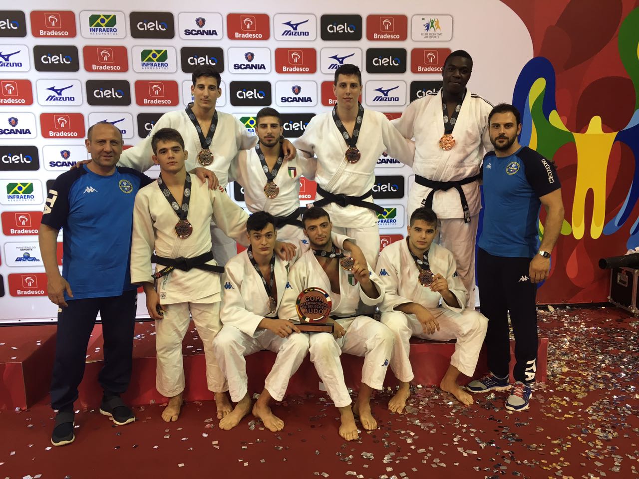 Bronzo a squadre per gli Junior azzurri nell’International Challenge Lauro De Freitas