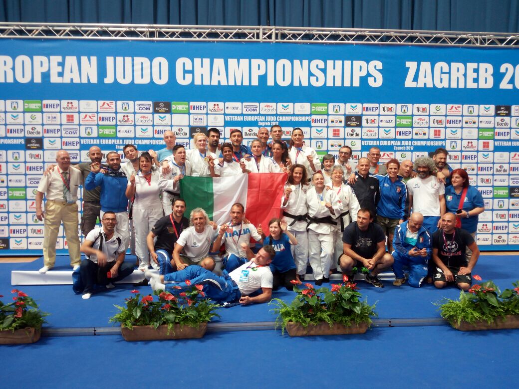 Oro per sette a Zagabria, Italia quarta agli Europei Veterani