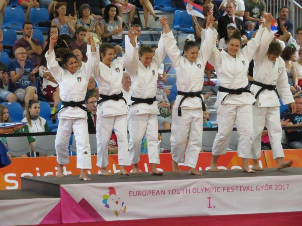 Italia d’oro a Gyor, la squadra femminile ha vinto l’EYOF