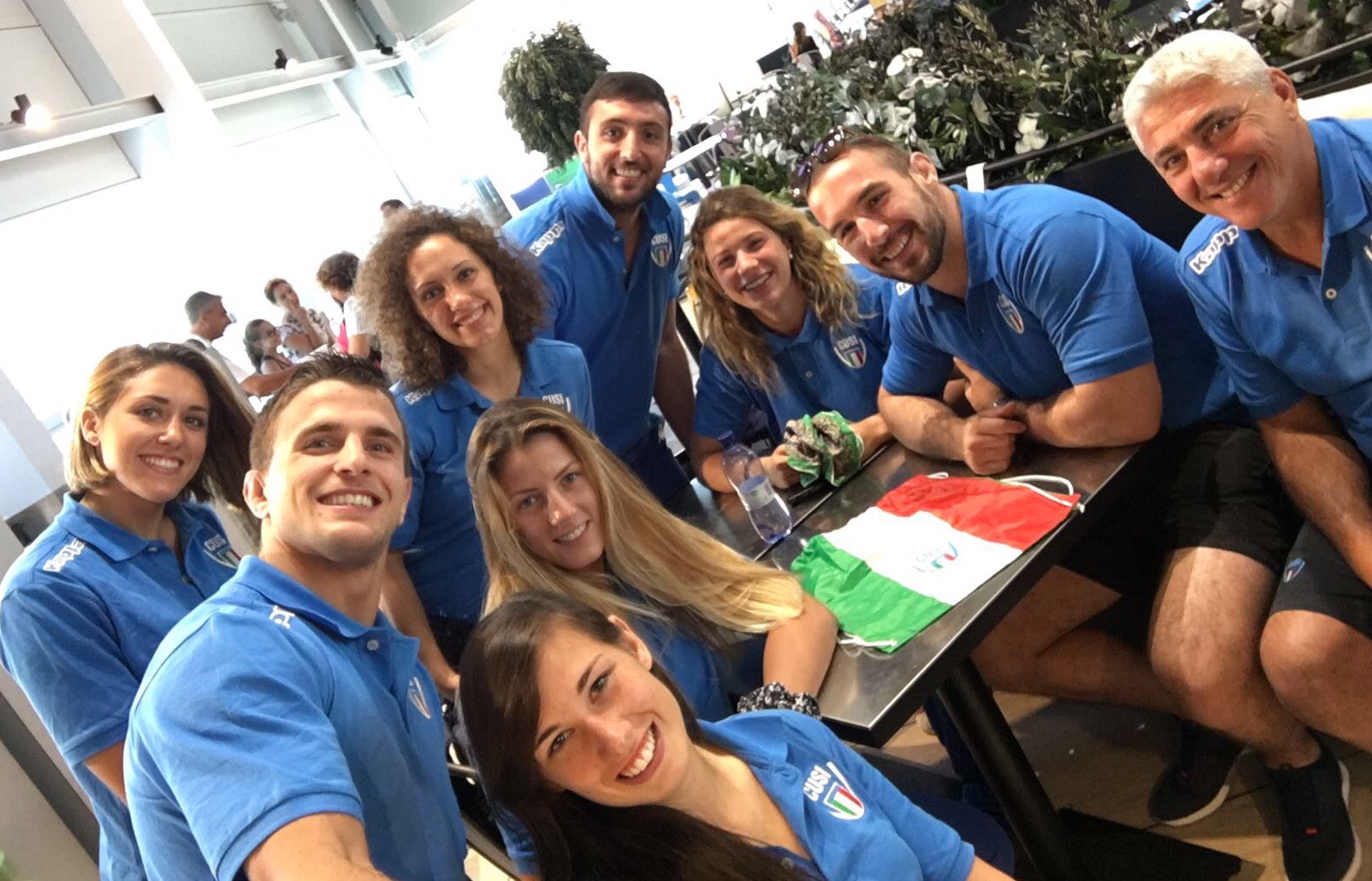 Azzurri in volo per Taipei, le emozioni degli azzurri prima delle Universiadi