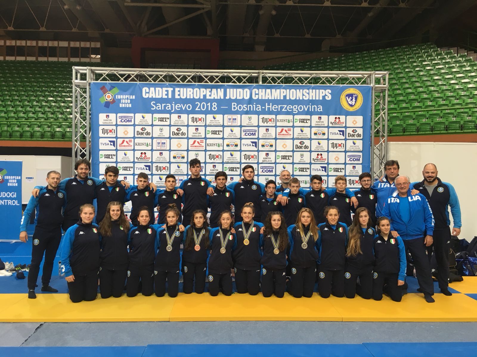 Mixed team azzurro fermato dalla Georgia, ma 6 medaglie a Sarajevo ‘posson bastare’ 