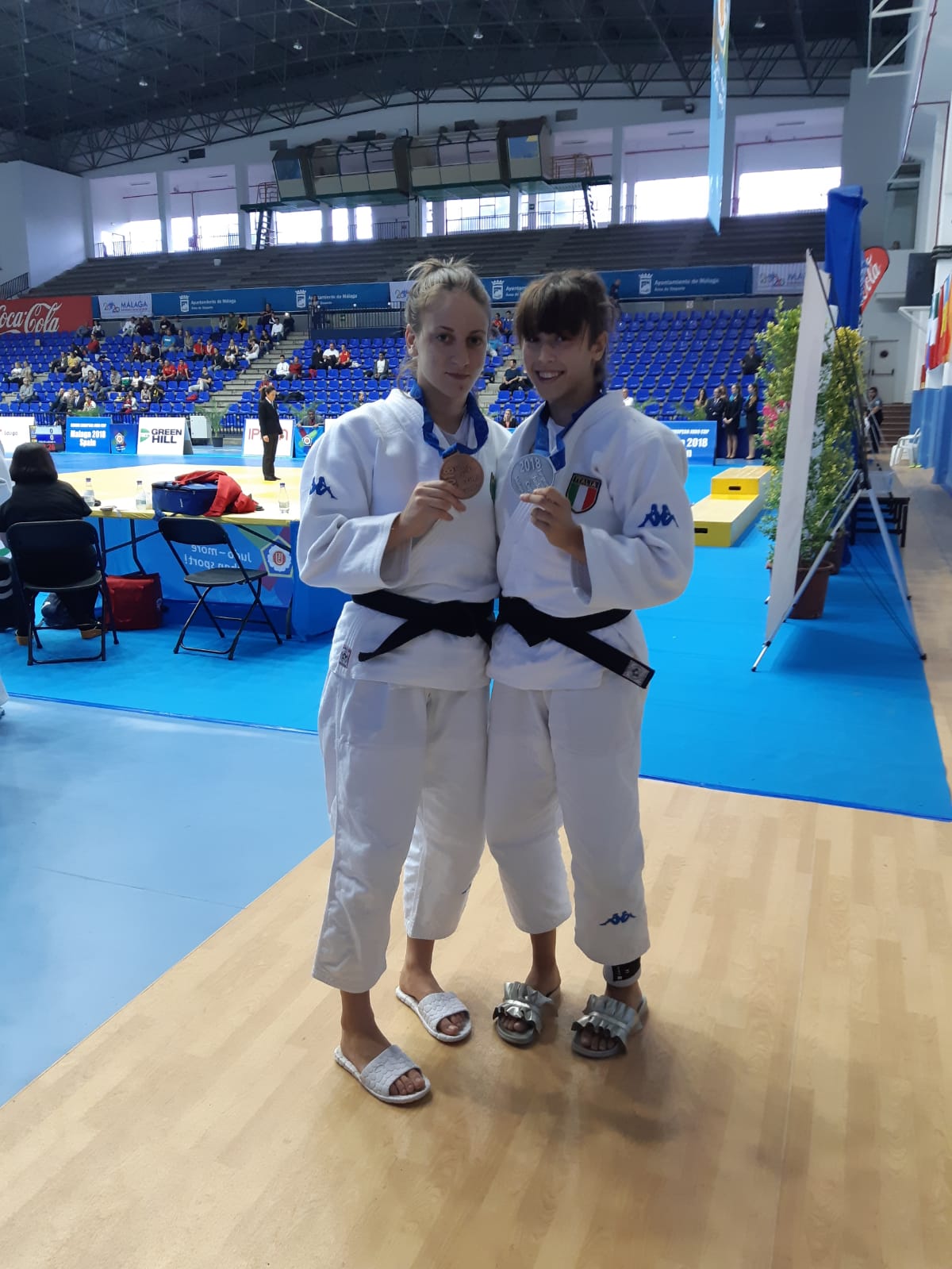 European Cup a Malaga, argento Castagnola, bronzo Luciano. Domenica gareggia Marconcini