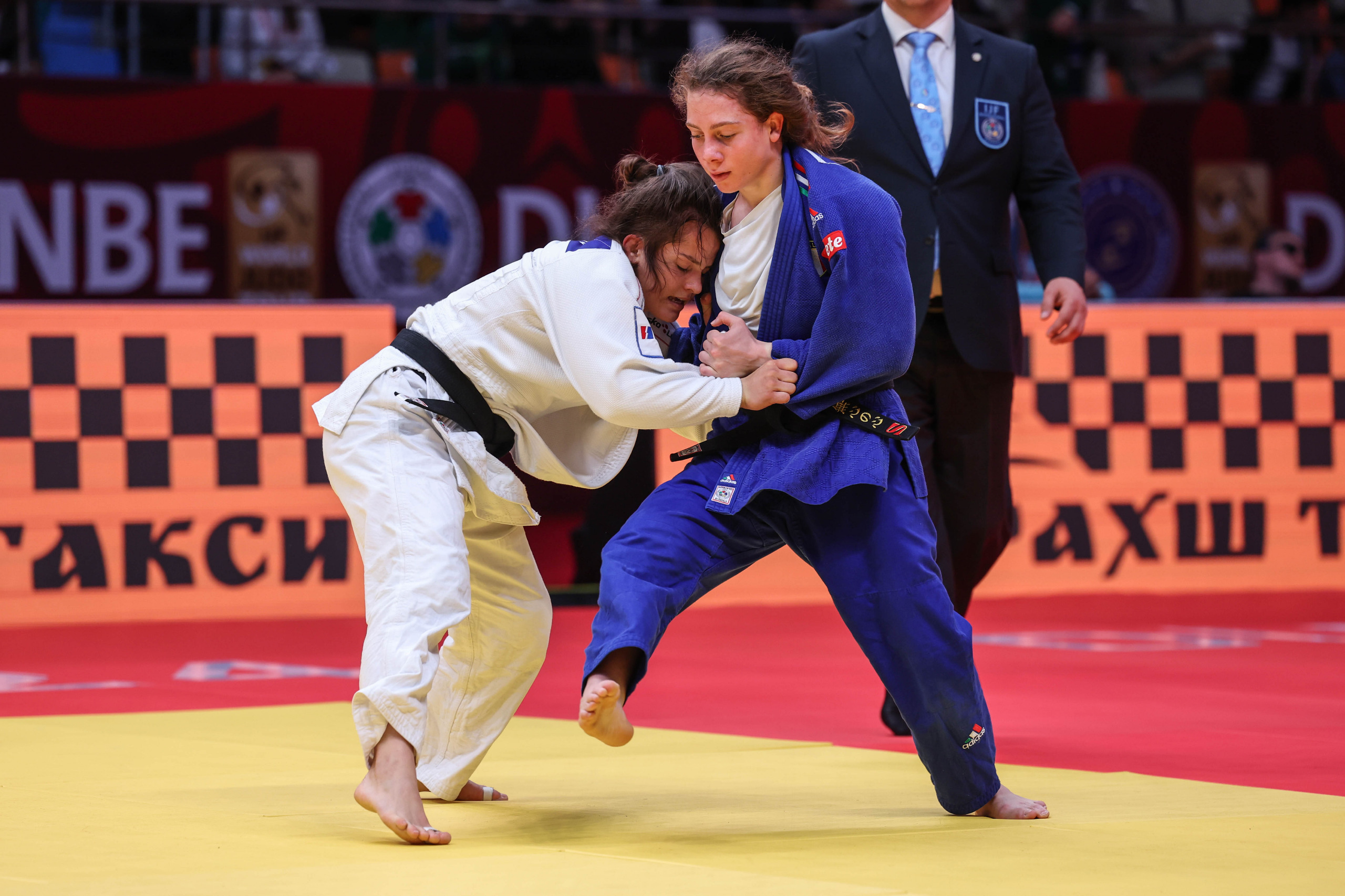 Si ferma ad un passo dal podio dei -63 kg la corsa di Savita Russo al Grand Slam di Dushanbe 