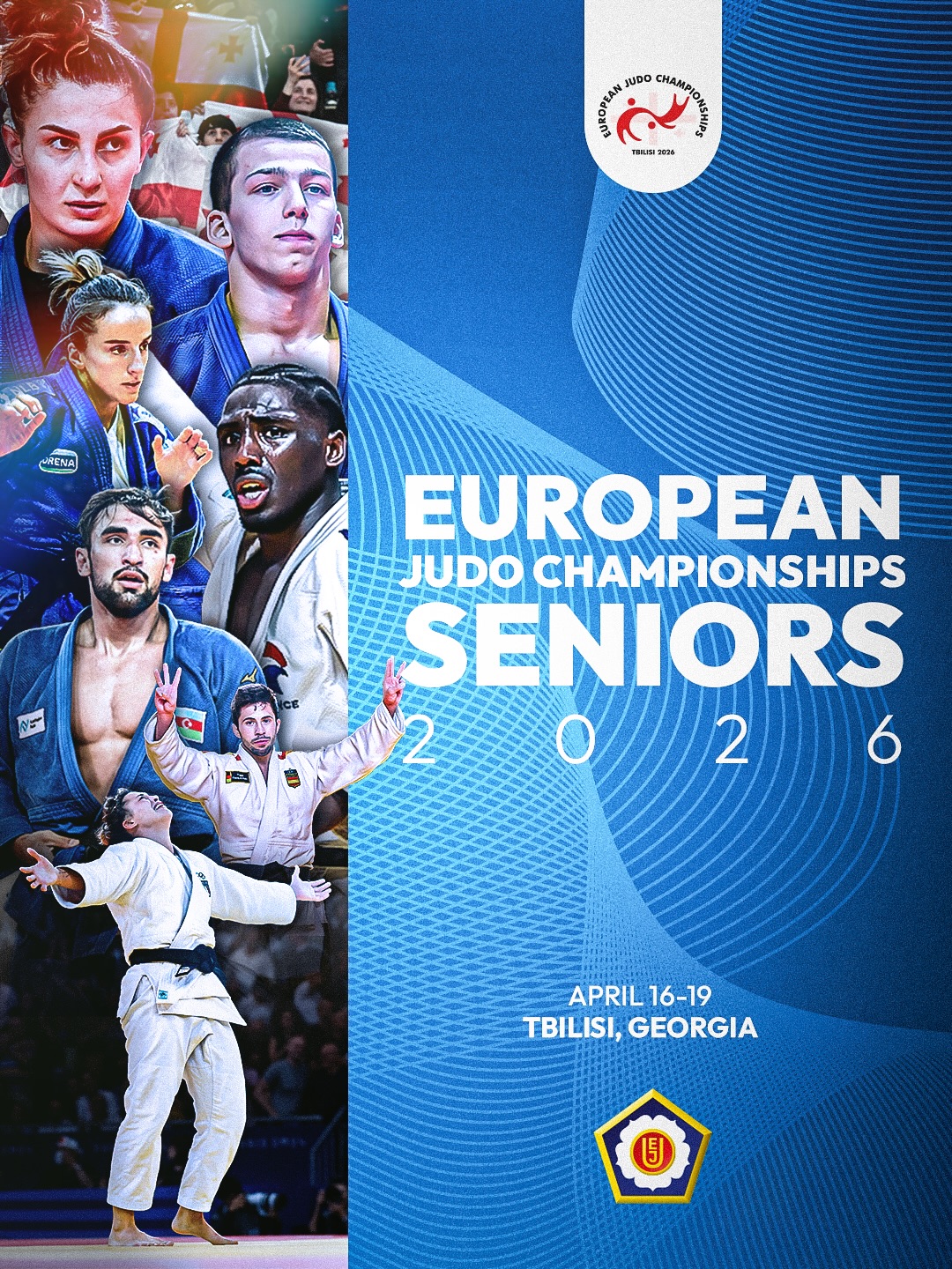 2026 European Judo Championships: April 16-19 at Olympic Sport Palace