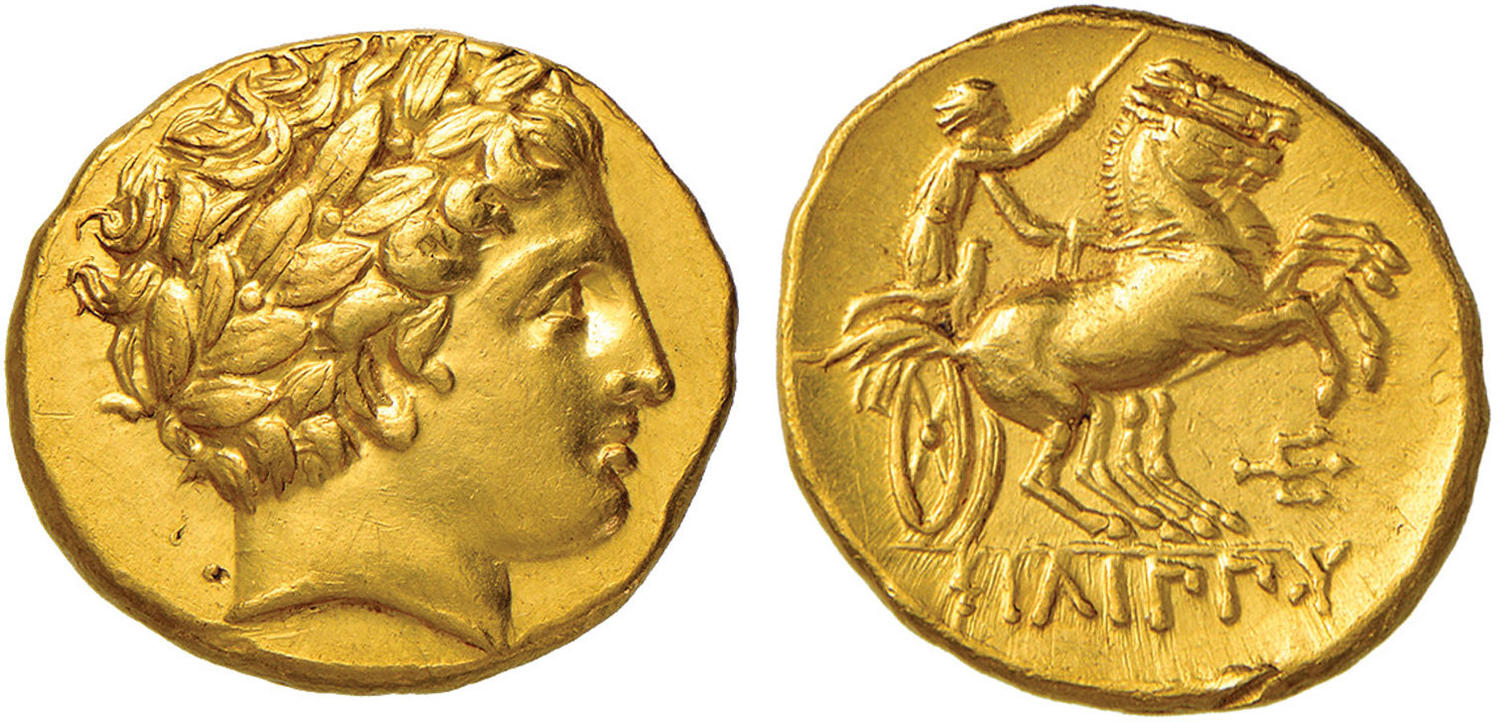 4. Monete di Filippo II di Macedonia