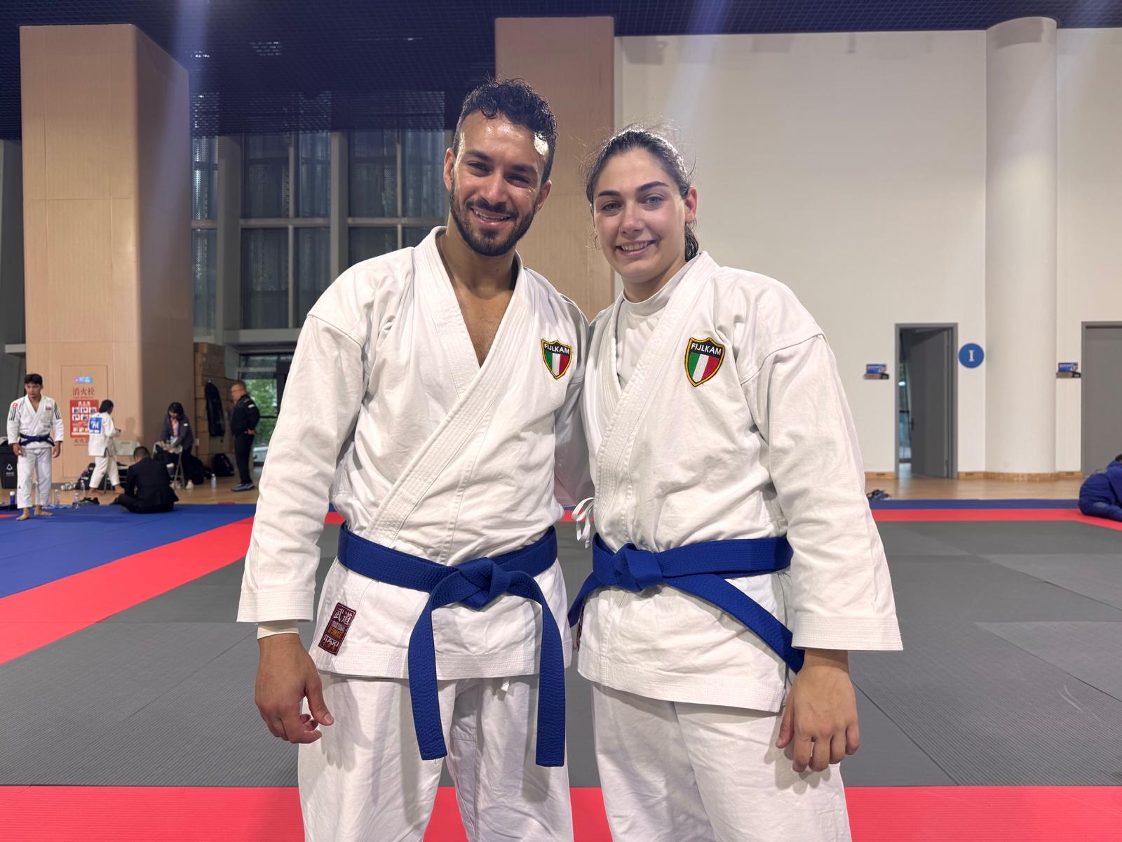 Elisa Marcantoni Ben Brahim Salah nel Duo Open world games