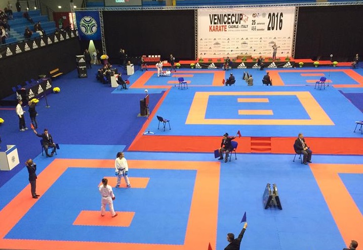 Intensa giornata di “kumite” alla Venice Cup.