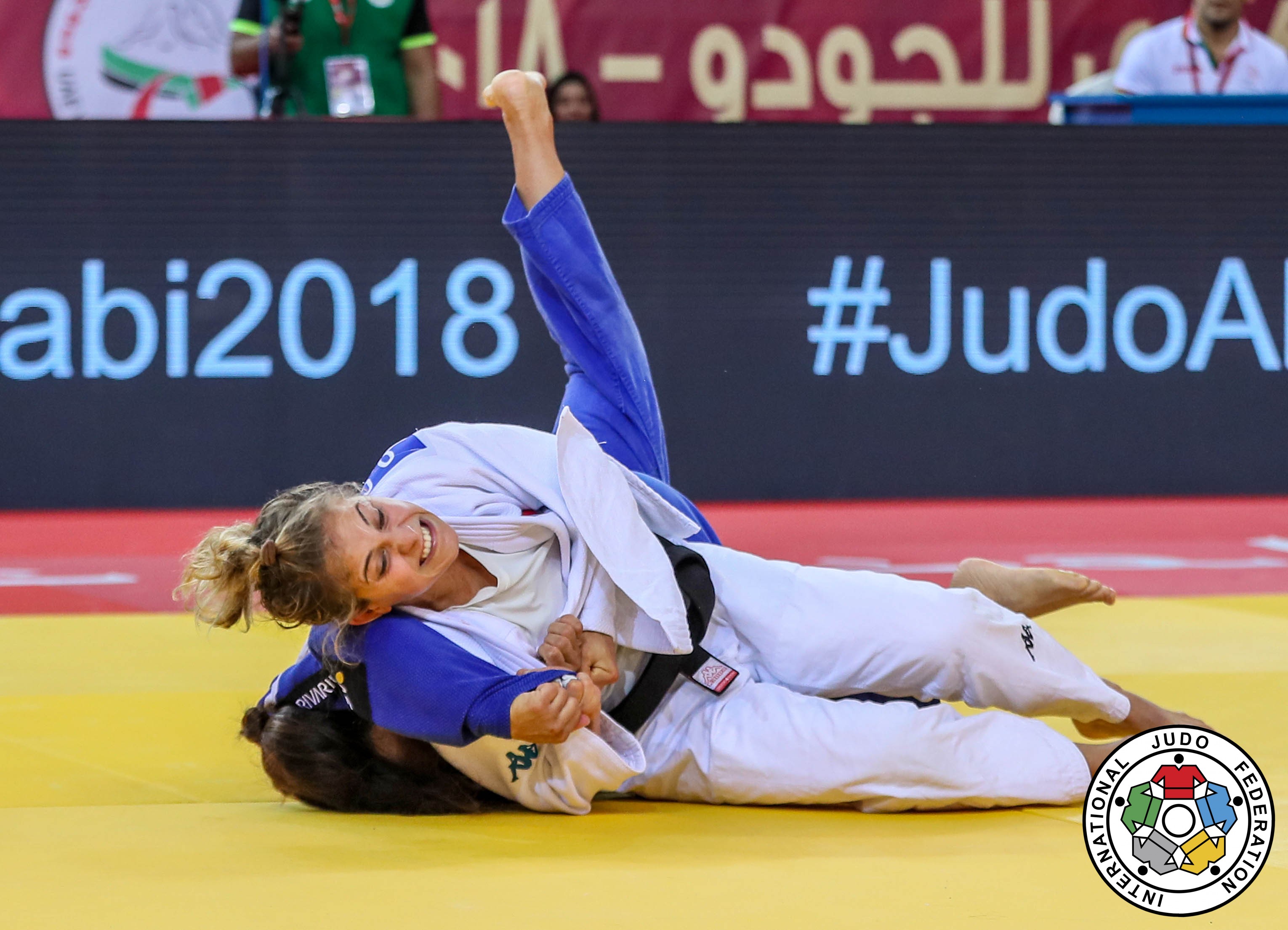 Oro ad Abu Dhabi, Odette Giuffrida ha vinto il Grand Slam, Kelmendi argento