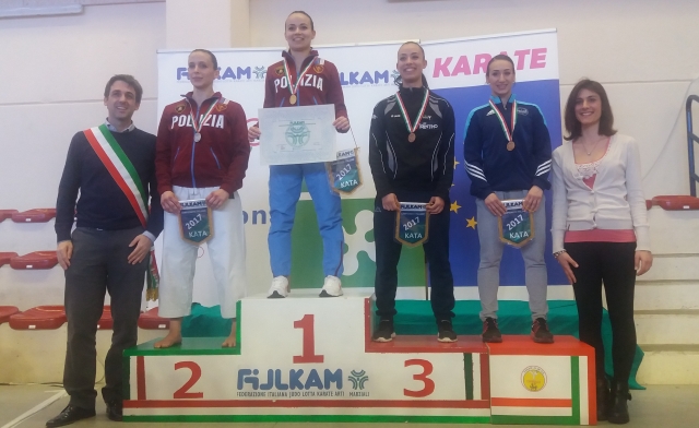 Kata - I campioni Assoluti 2017 sono Viviana Bottaro e Alessandro Iodice.