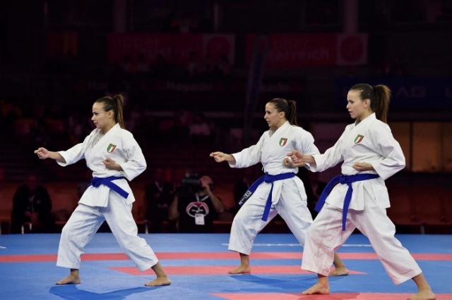 2 finali per l’Oro e 2 per il Bronzo il risultato della prima giornata alla “WKF PL1 DUBAI”.