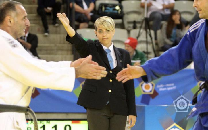 All'arbitro italiano Roberta Chyurlia il premio “European Female Referee 2017” assegnato dall'EJU