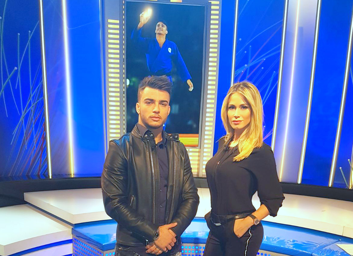 Fabio Basile questa sera alle 18.45 su Sky Sport Mix intervistato da Diletta Leotta