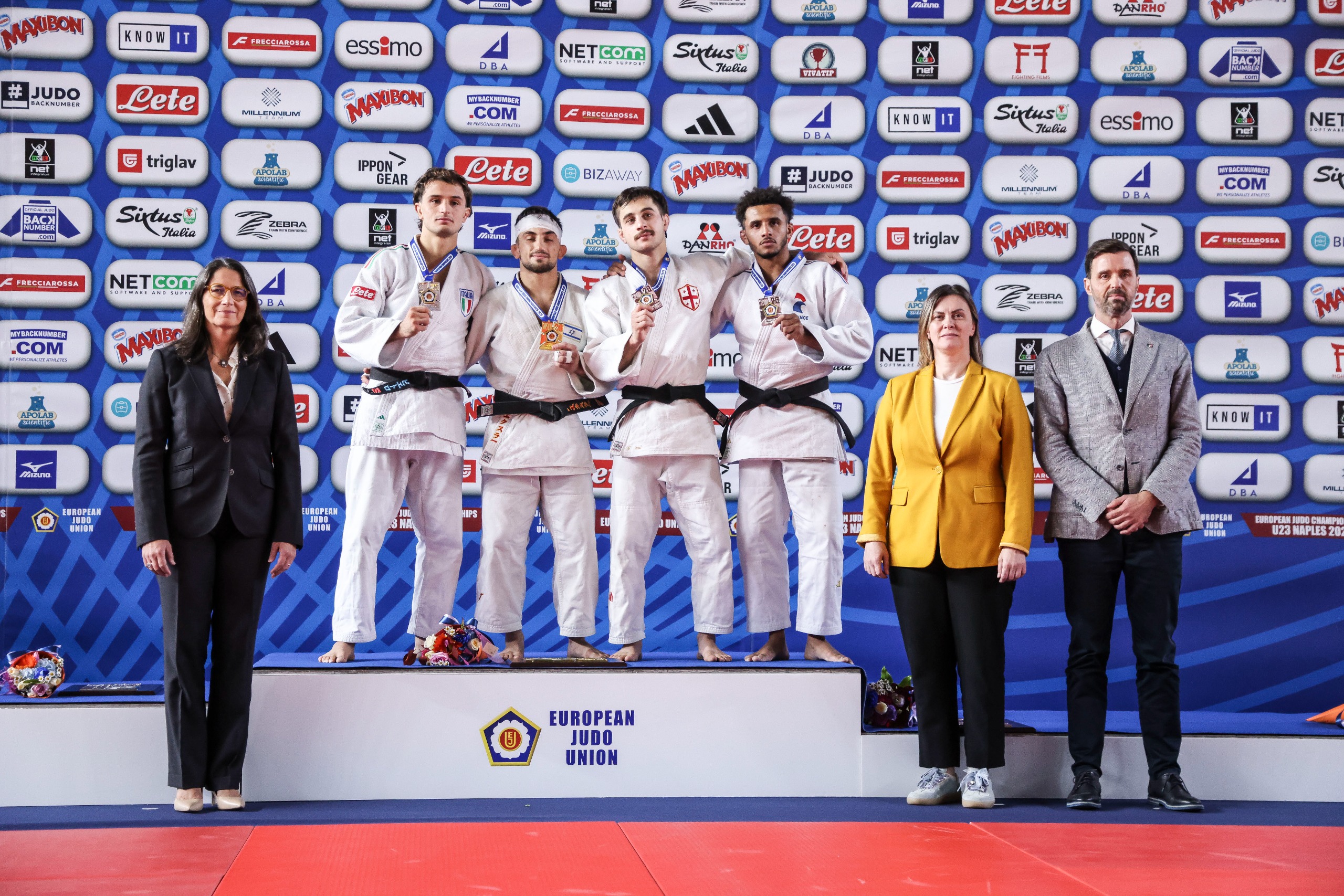 Pietro Andreini PODIO Europei U23 JUDO Napoli