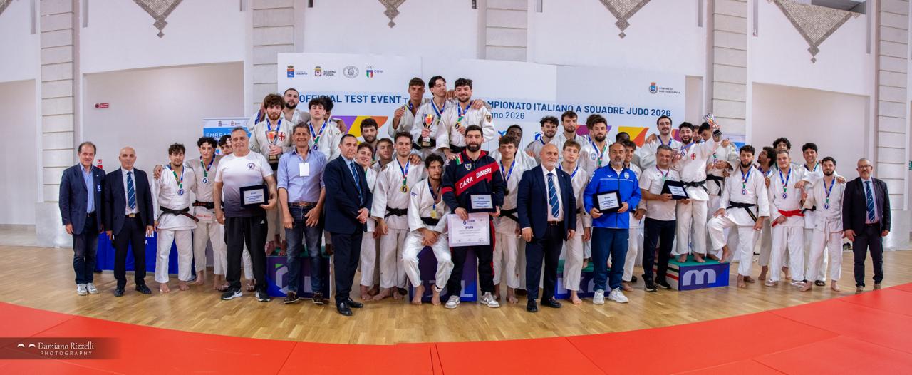 podio a1 Judo a Squadre Martina Franca 2026
