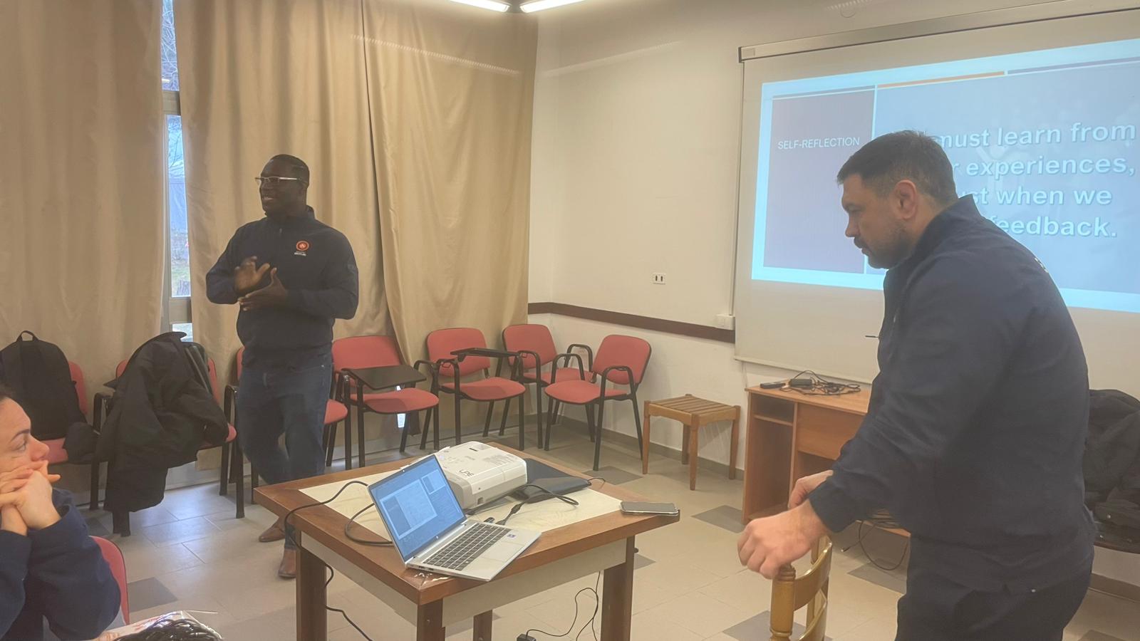 Corso UWW VIncent Aka e Komeil Ghasemi