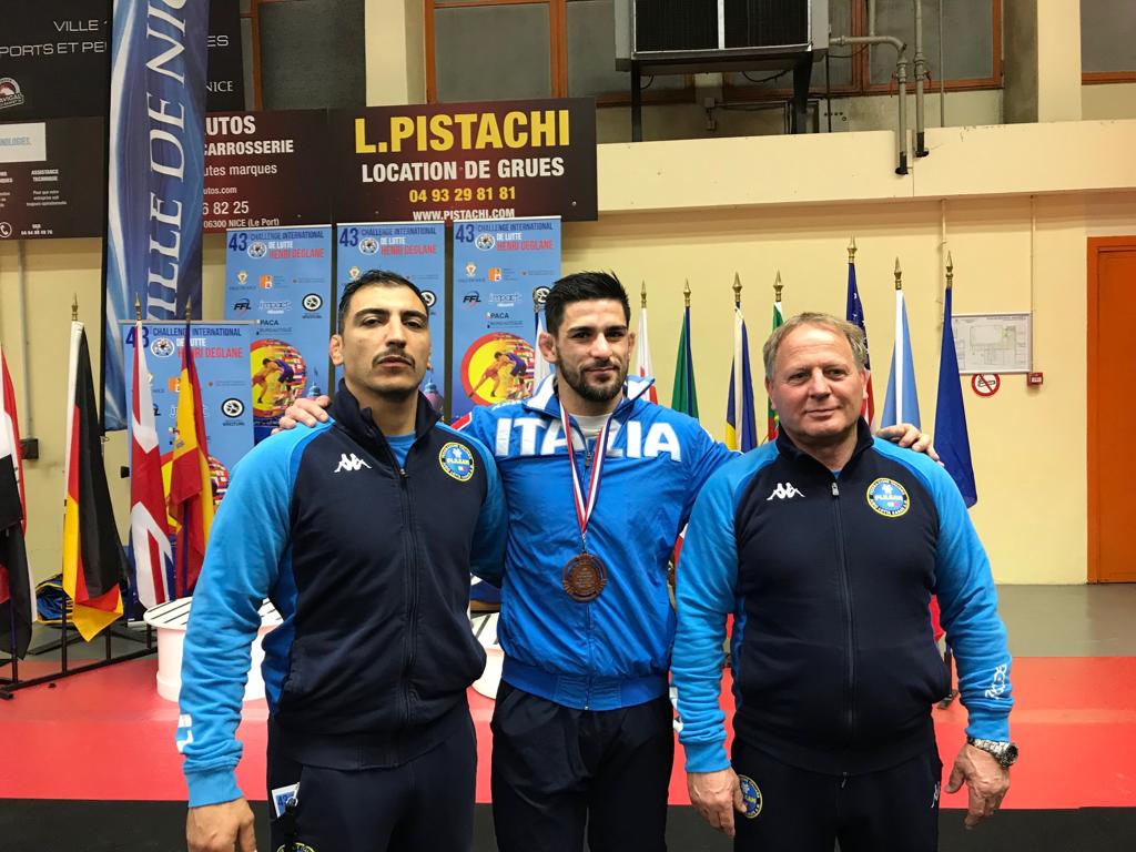 Angelo Costa conquista la medaglia di bronzo al torneo internazionale Henri Deglane di Nizza