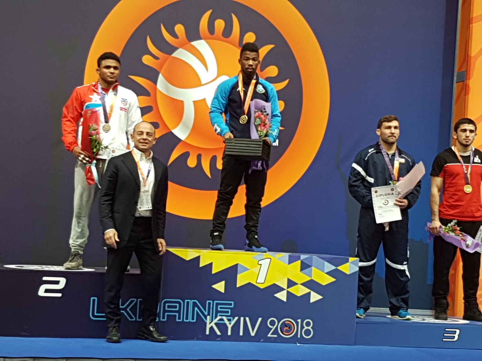 Frank Chamizo conquista la medaglia d'oro A Kiev altri tre atleti azzurri sul podio 