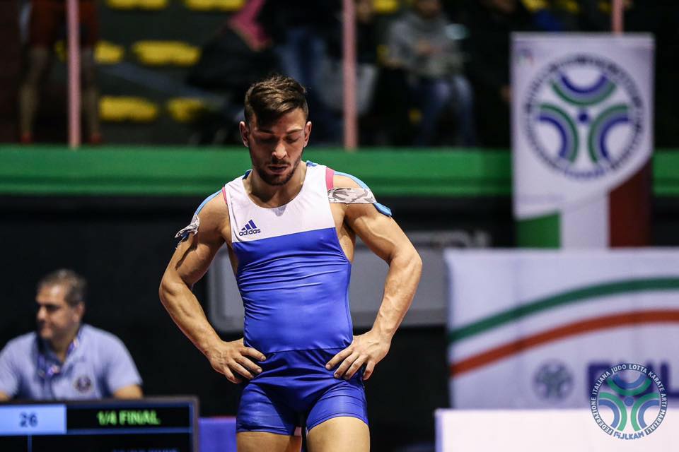 Ai Mondiali Under 23 di Lotta Greco Romana Marvice eliminato al primo turno