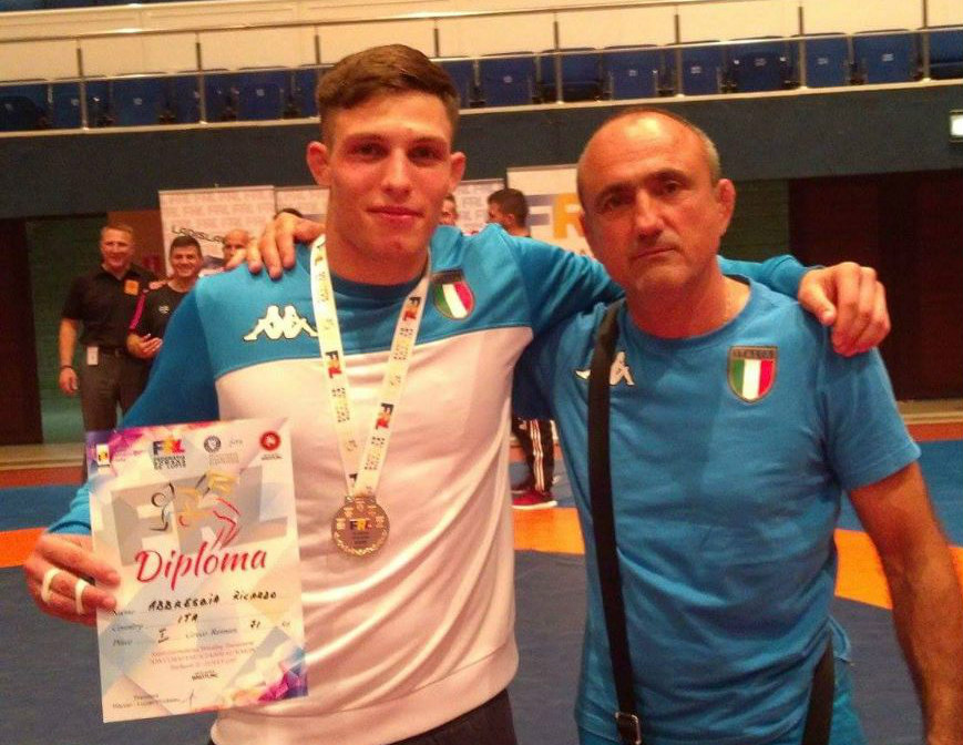 Riccardo Abbrescia è medaglia d'oro in Romania