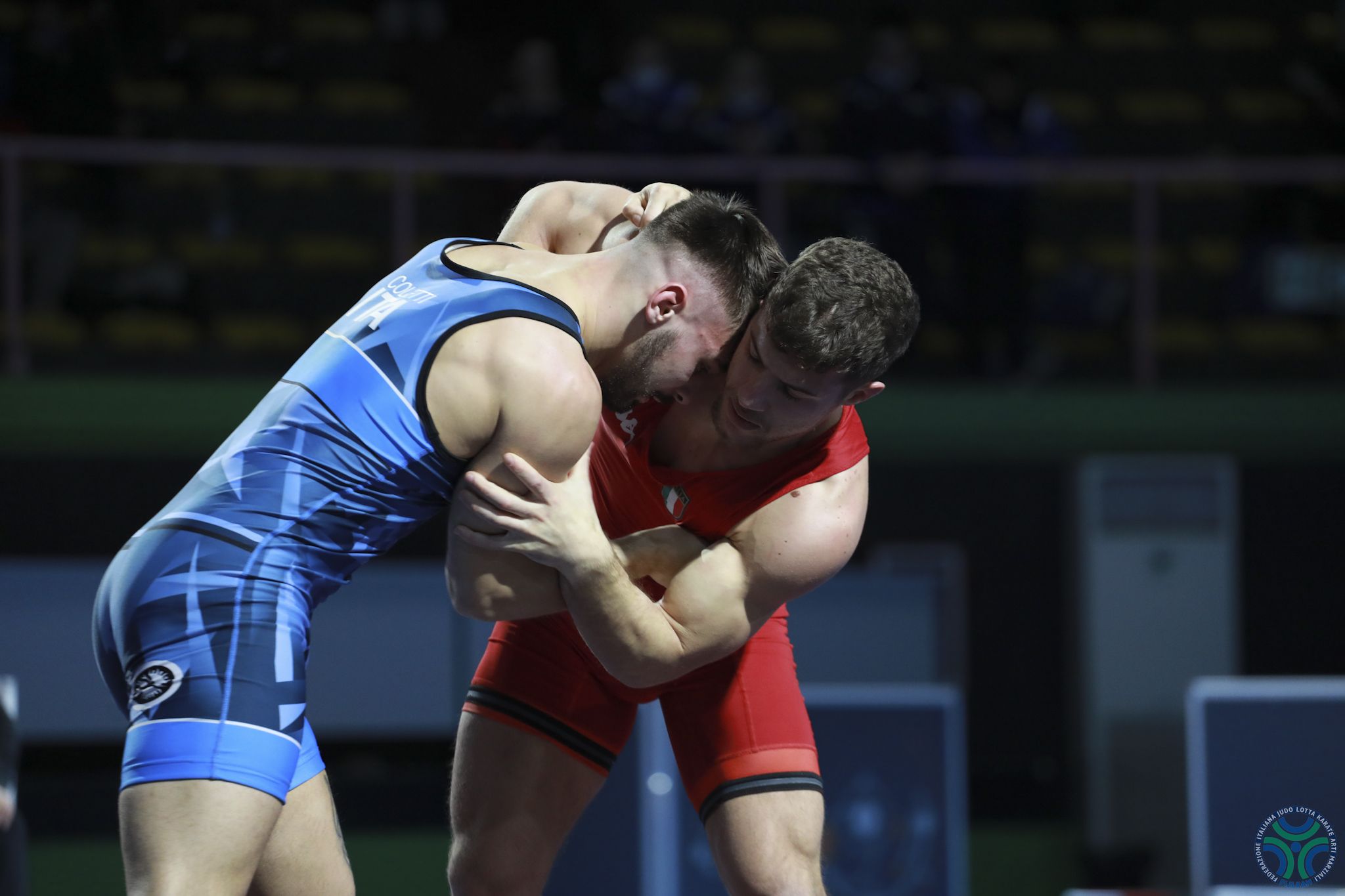 Gianluca Coletti in azione agli Assoluti 2022
