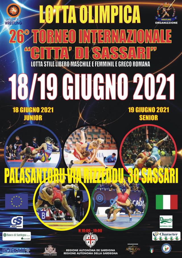 locandina torneo città di Sassari