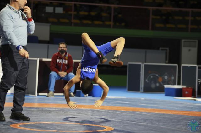 esultanza campionati italiani U15 lotta 2022
