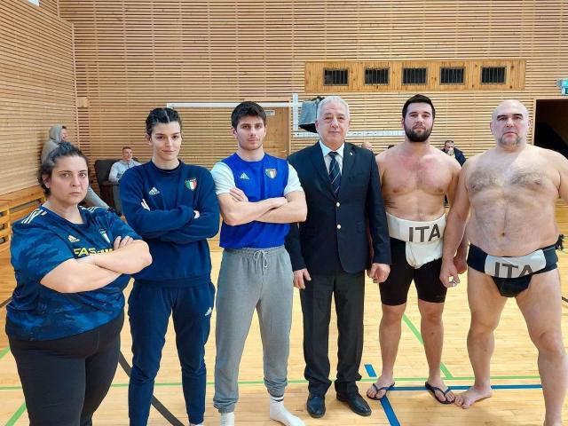 Team Italia alla European Sumo Cup di Vinni